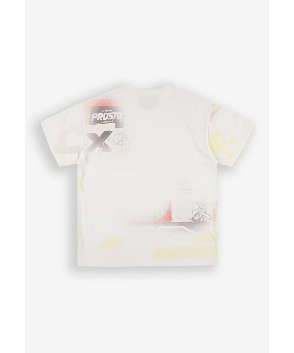 T-shirt Mixtape Deszczu Strugi Off-White