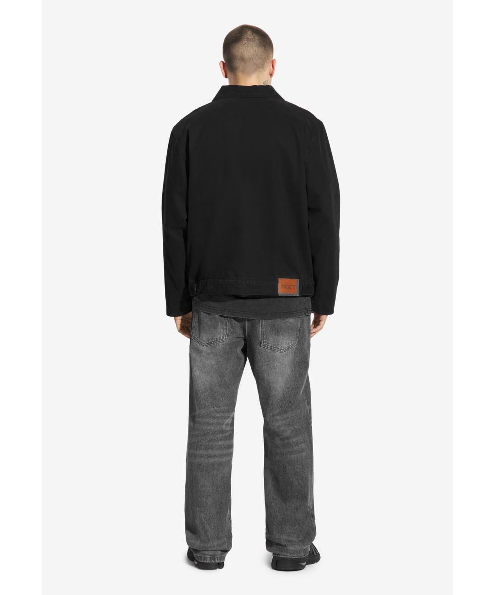 24-HR kurtka męska bawełniana czarna