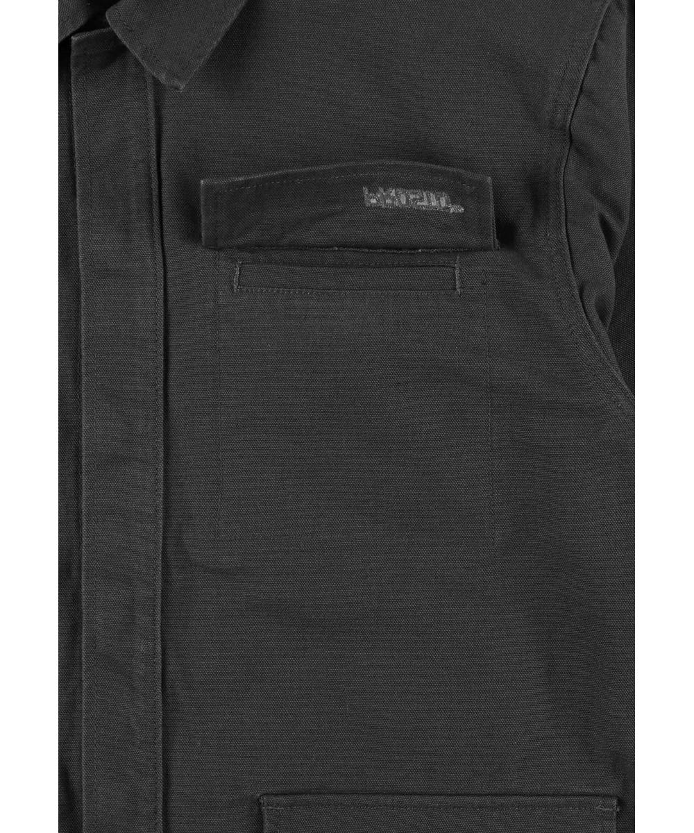 Utility kurtka męska bawełniana ciemnoszara