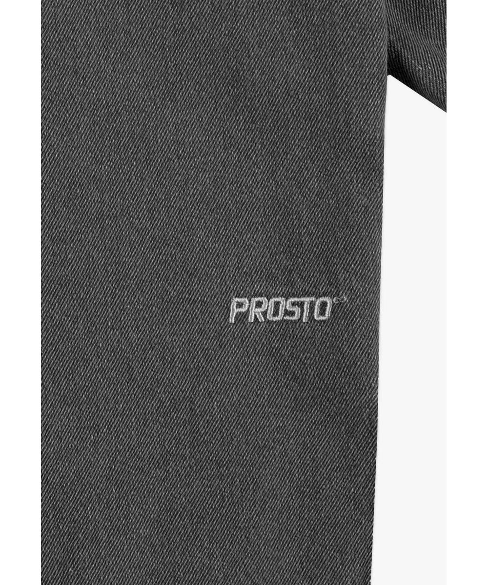 Long Shirt koszula bawełniana damska czarna