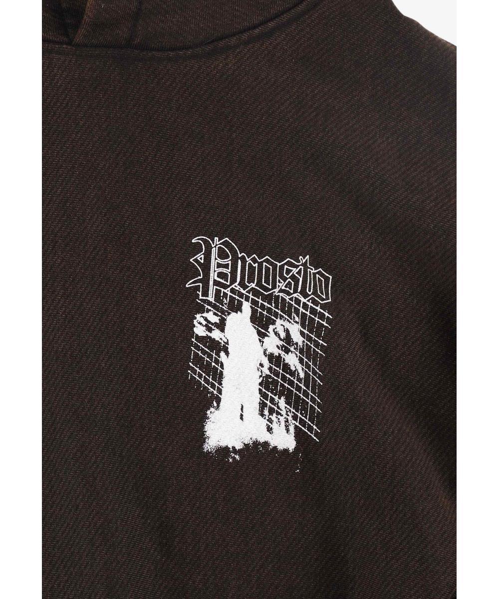 Shadow bluza z kapturem męska czarna