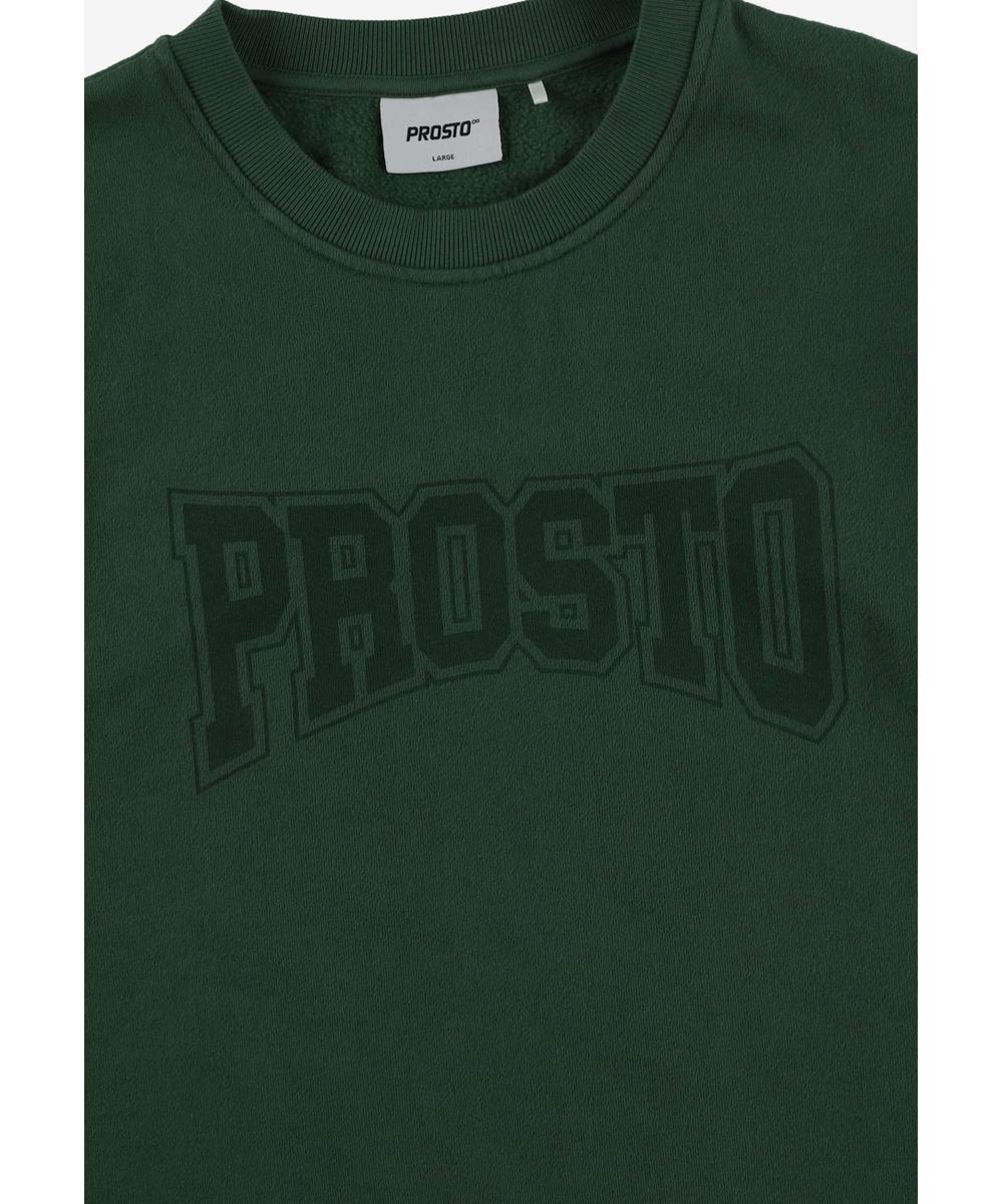 College bawełniana bluza męska khaki