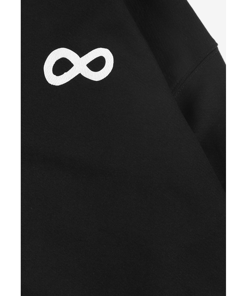 Infinity bluza z kapturem męska czarna