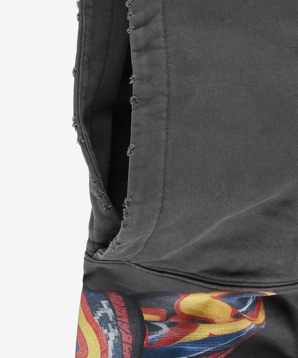 FTSHP x Prosto bluza z kapturem szara