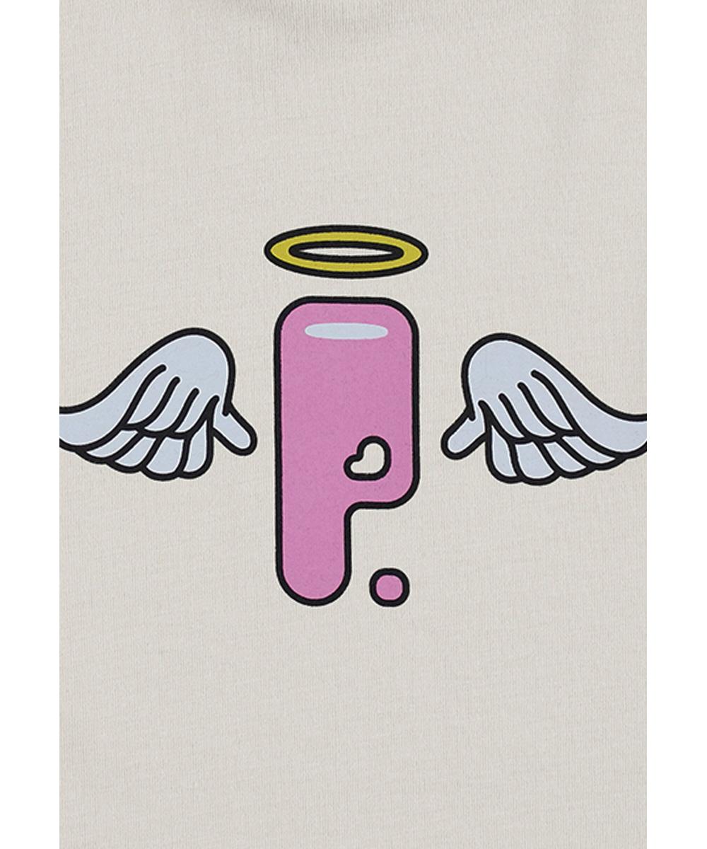 Pop t-shirt dziecięcy bezowy