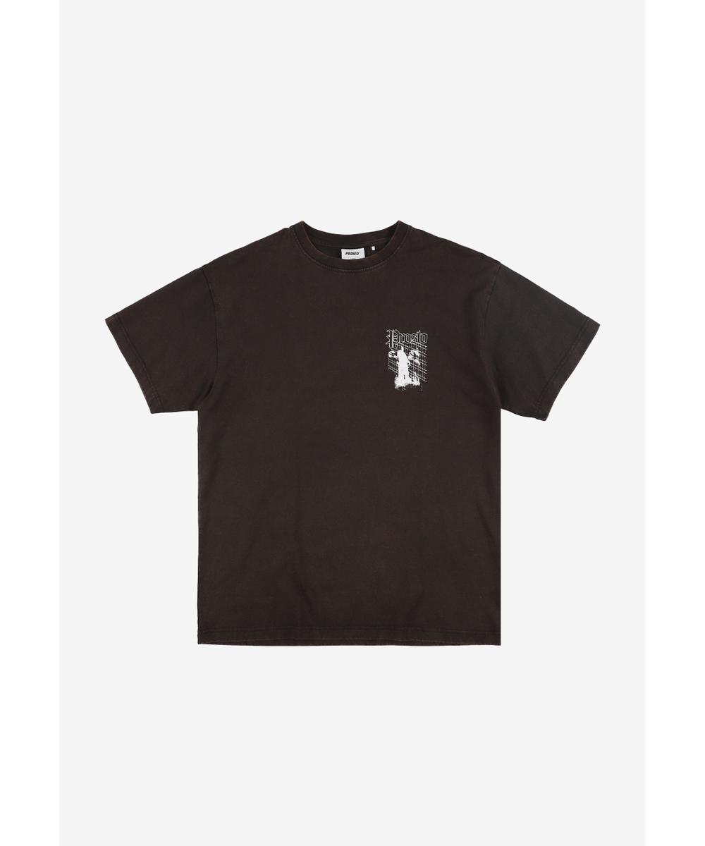 Shadow t-shirt męski bawełniany czarny