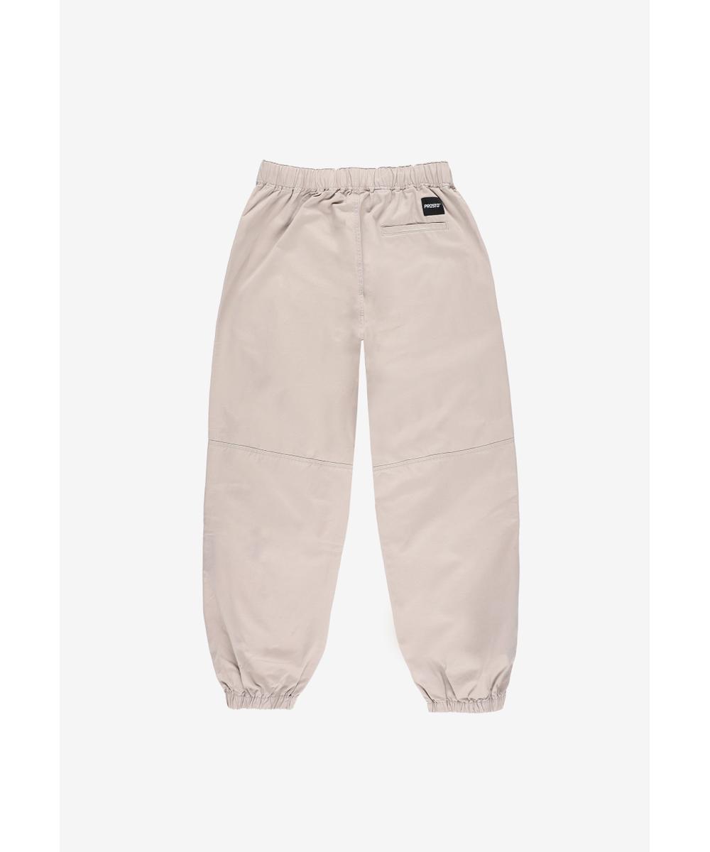 Baggy Slate joggery męskie bawełniane beżowe