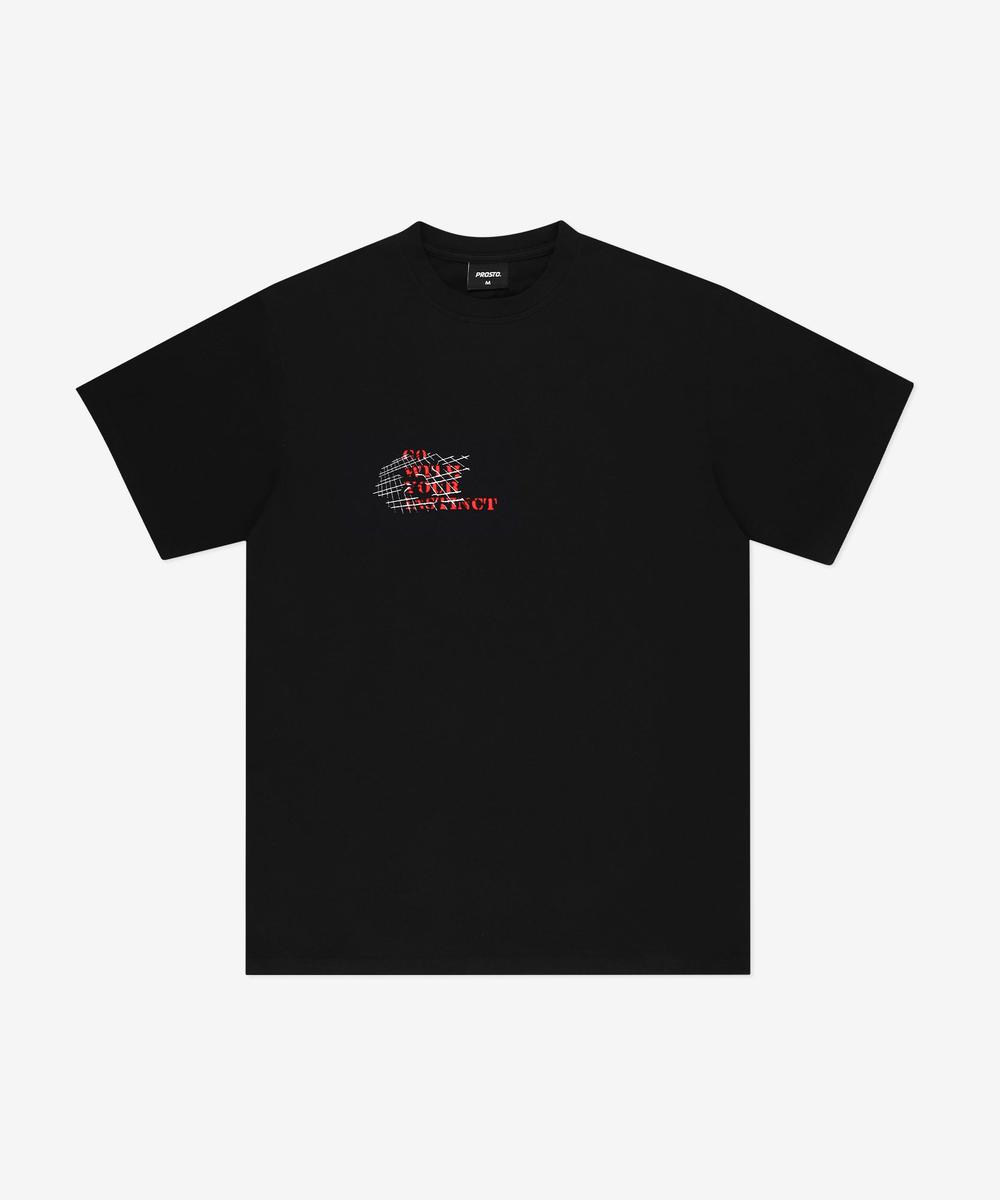 Instinct t-shirt męski czarny