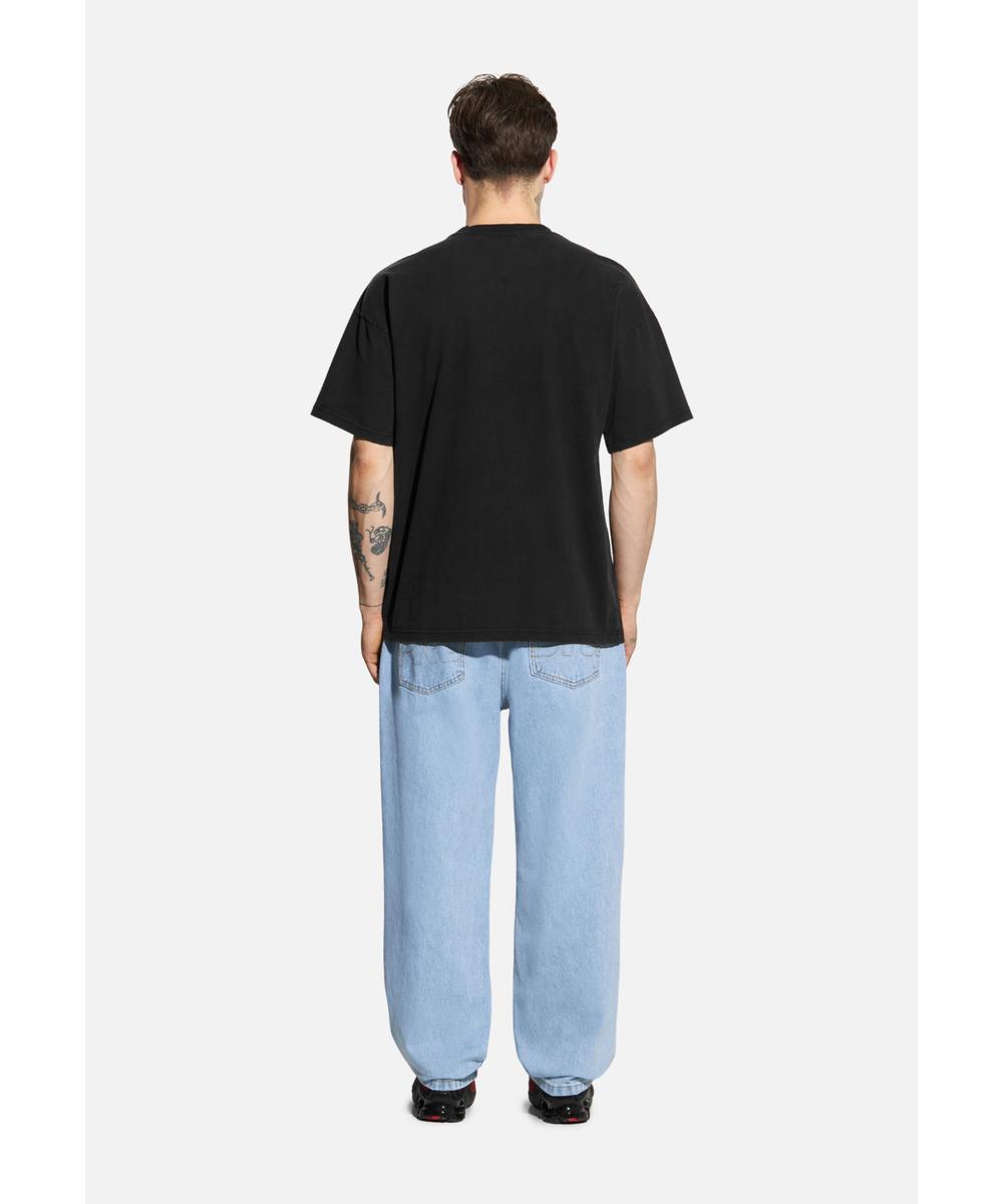 Infinity Label t-shirt bawełniany czarny