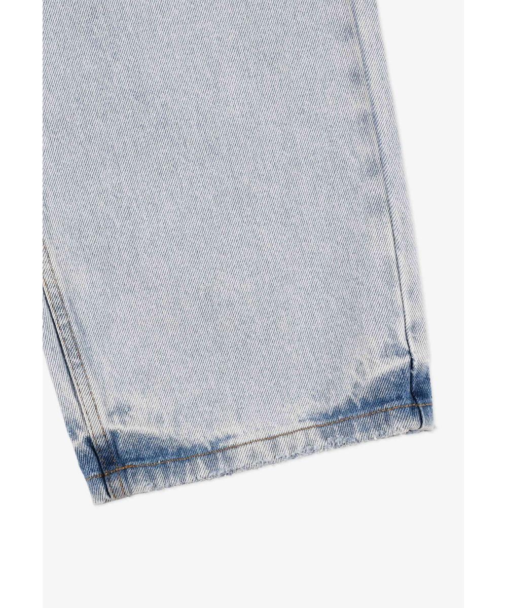 Bunker jeansy męskie regular niebieskie