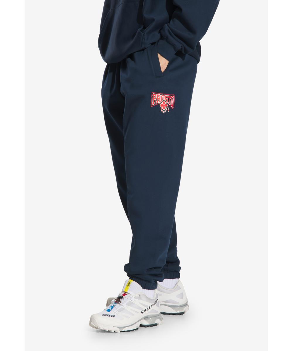 Chicago spodnie dresowe męskie granatowe