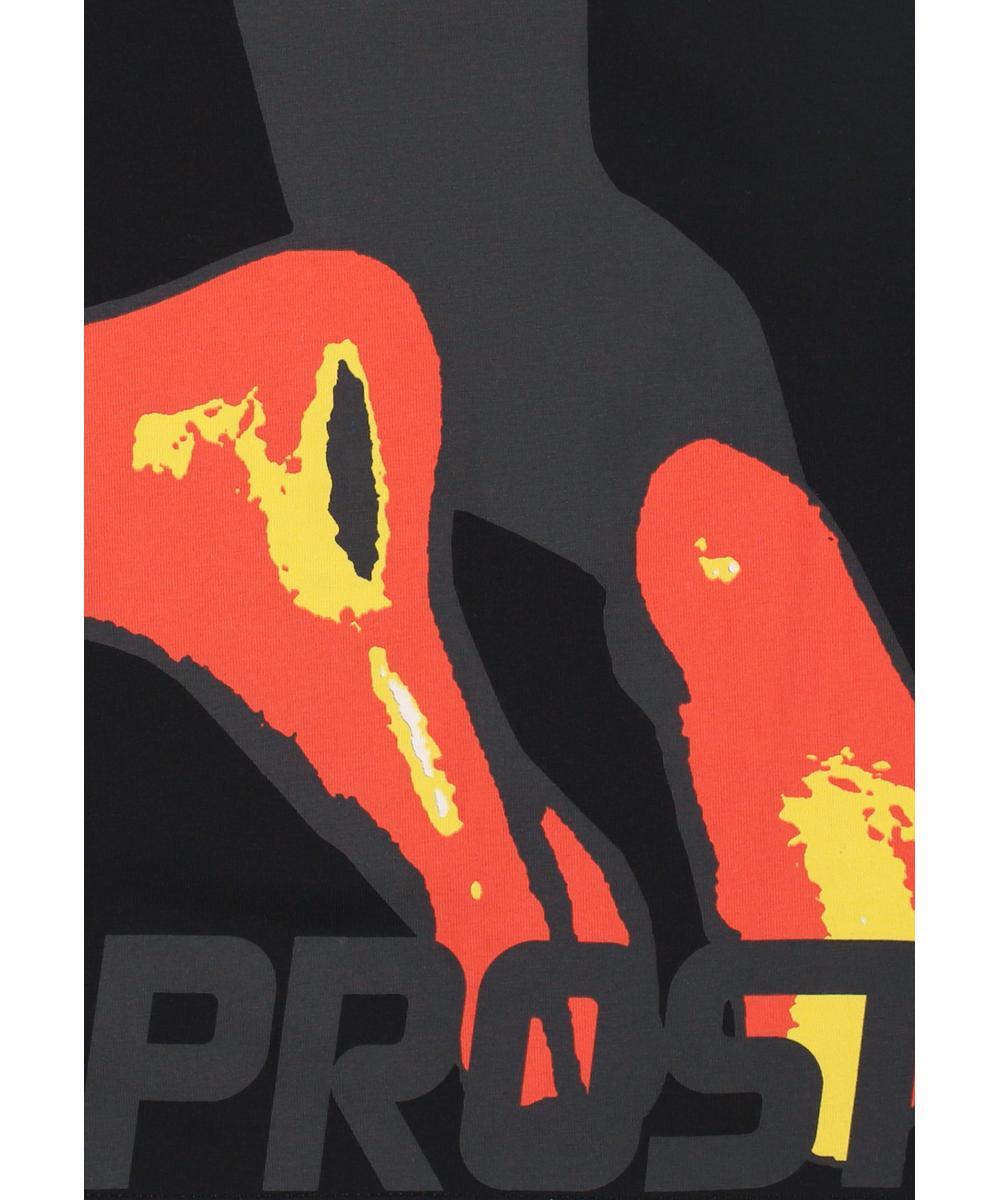 NSFW t-shirt bawełniany czarny