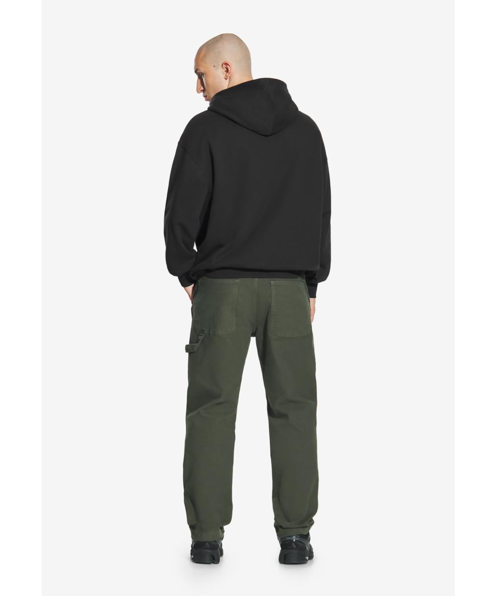 Big Log bluza męska z kapturem czarna