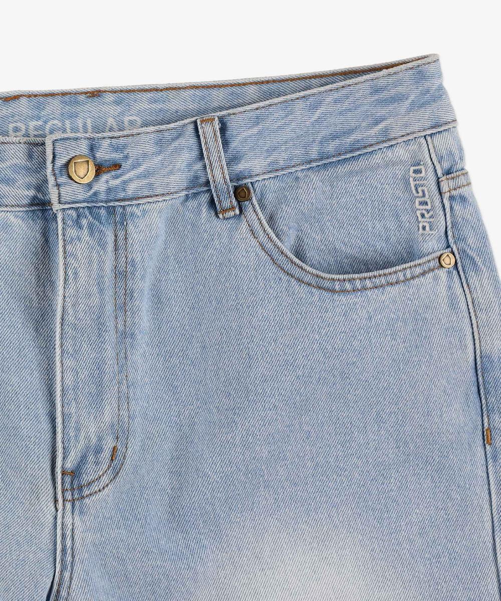 Jyng jeansy męskie regular jasnoniebieskie