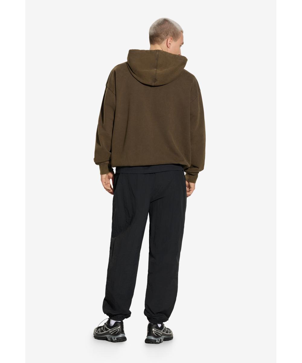 Athletic bluza z kapturem brązowa