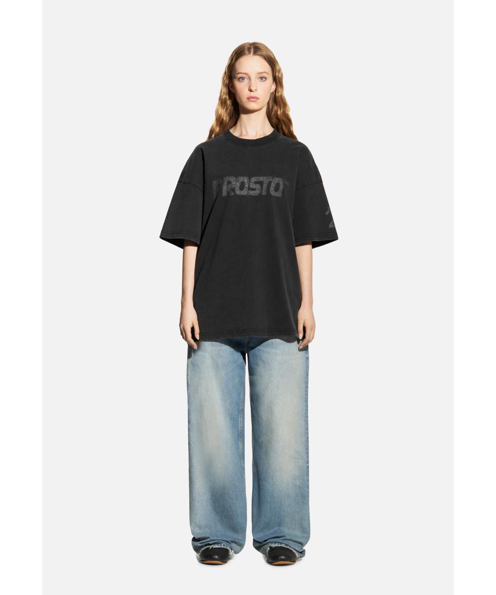 Infinity t-shirt bawełniany czarny