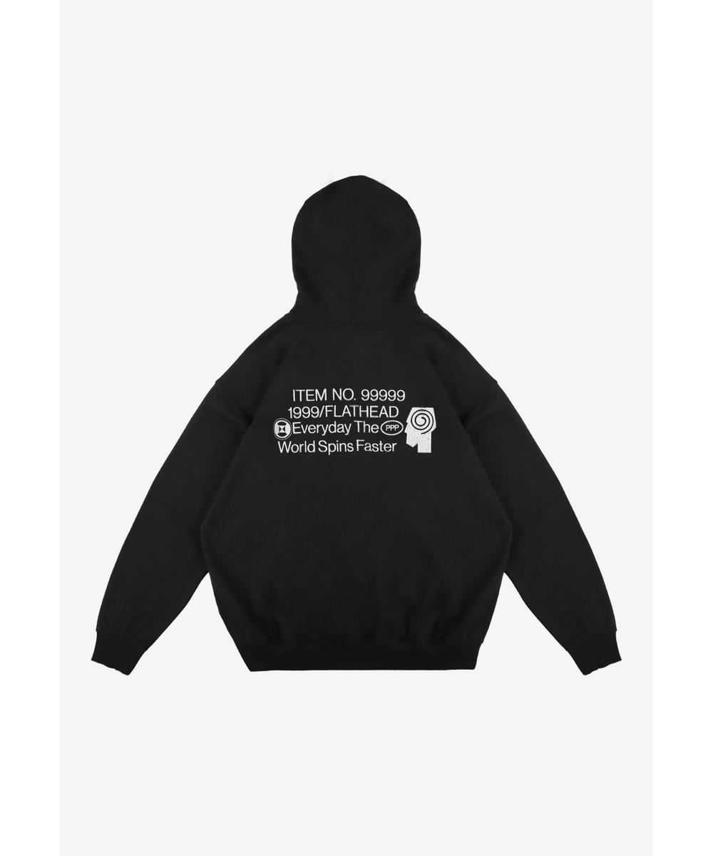 Flathead bluza z kapturem męska czarna