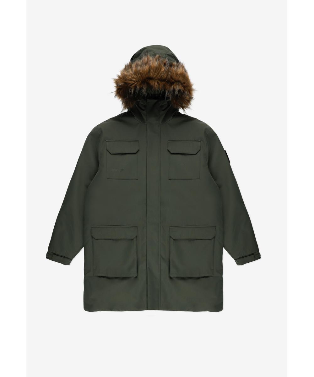 Expedition kurtka parka męska oliwkowa