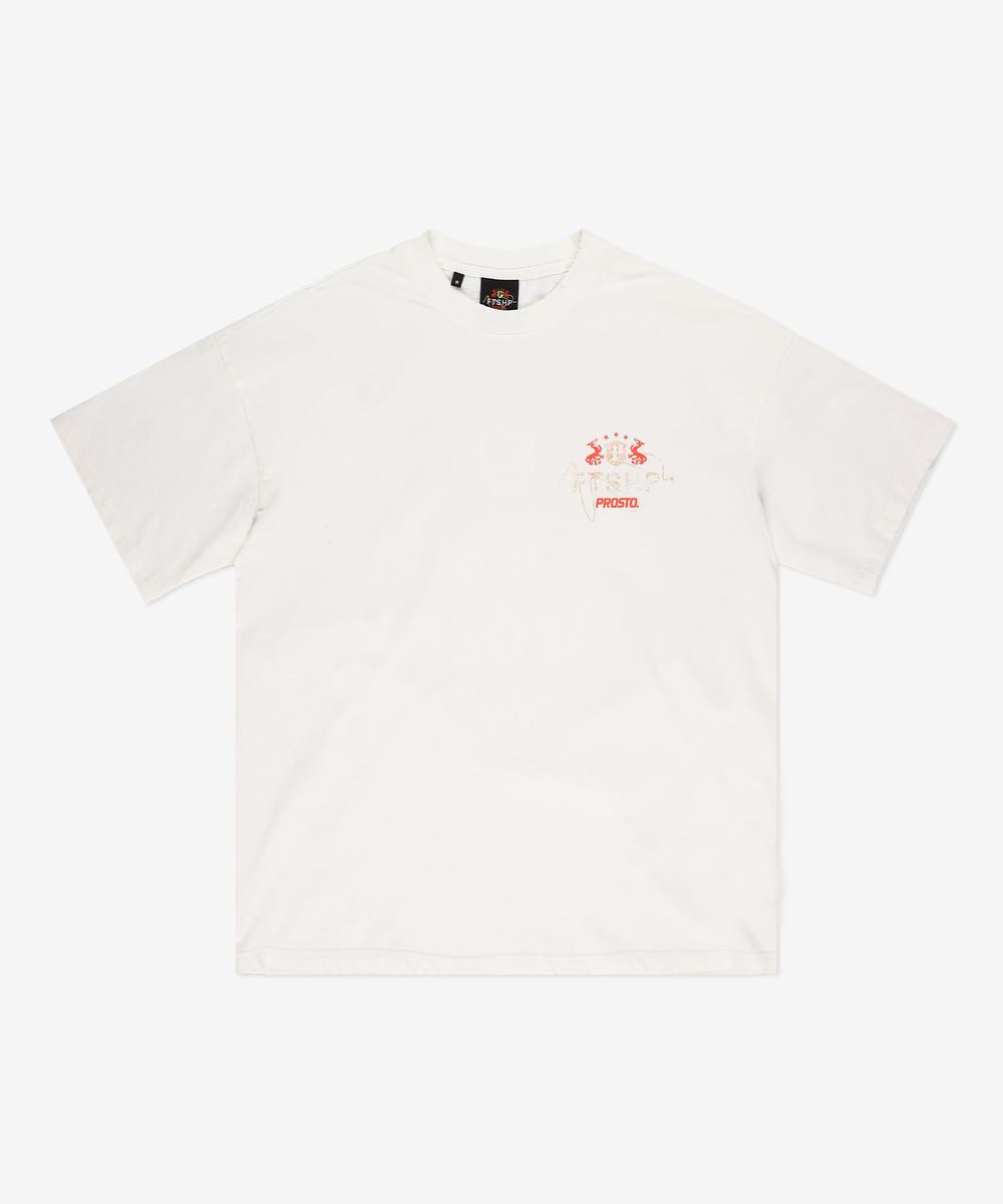 FTSHP x Prosto 3 t-shirt męski biały