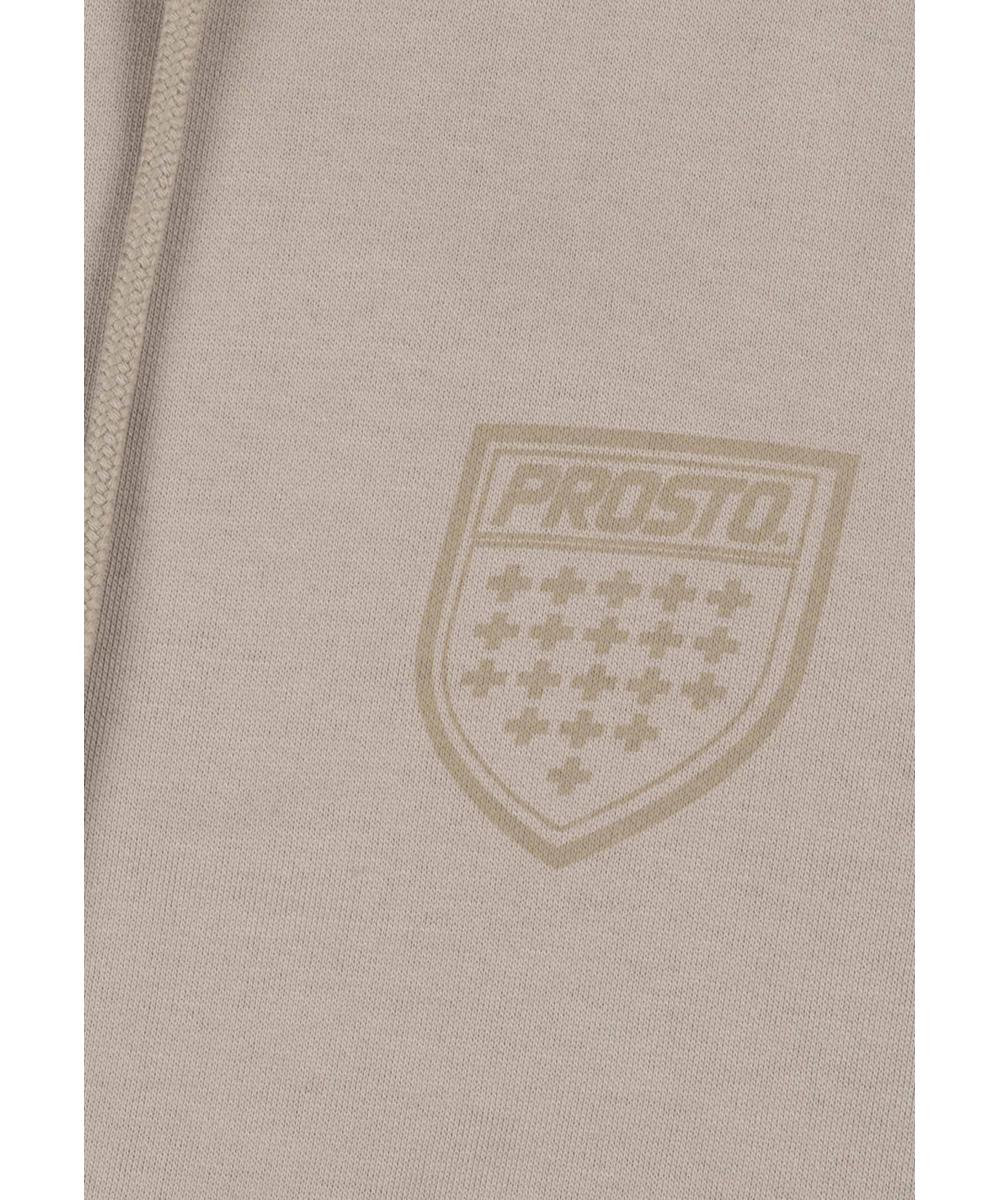 Shield bluza z kapturem beżowa