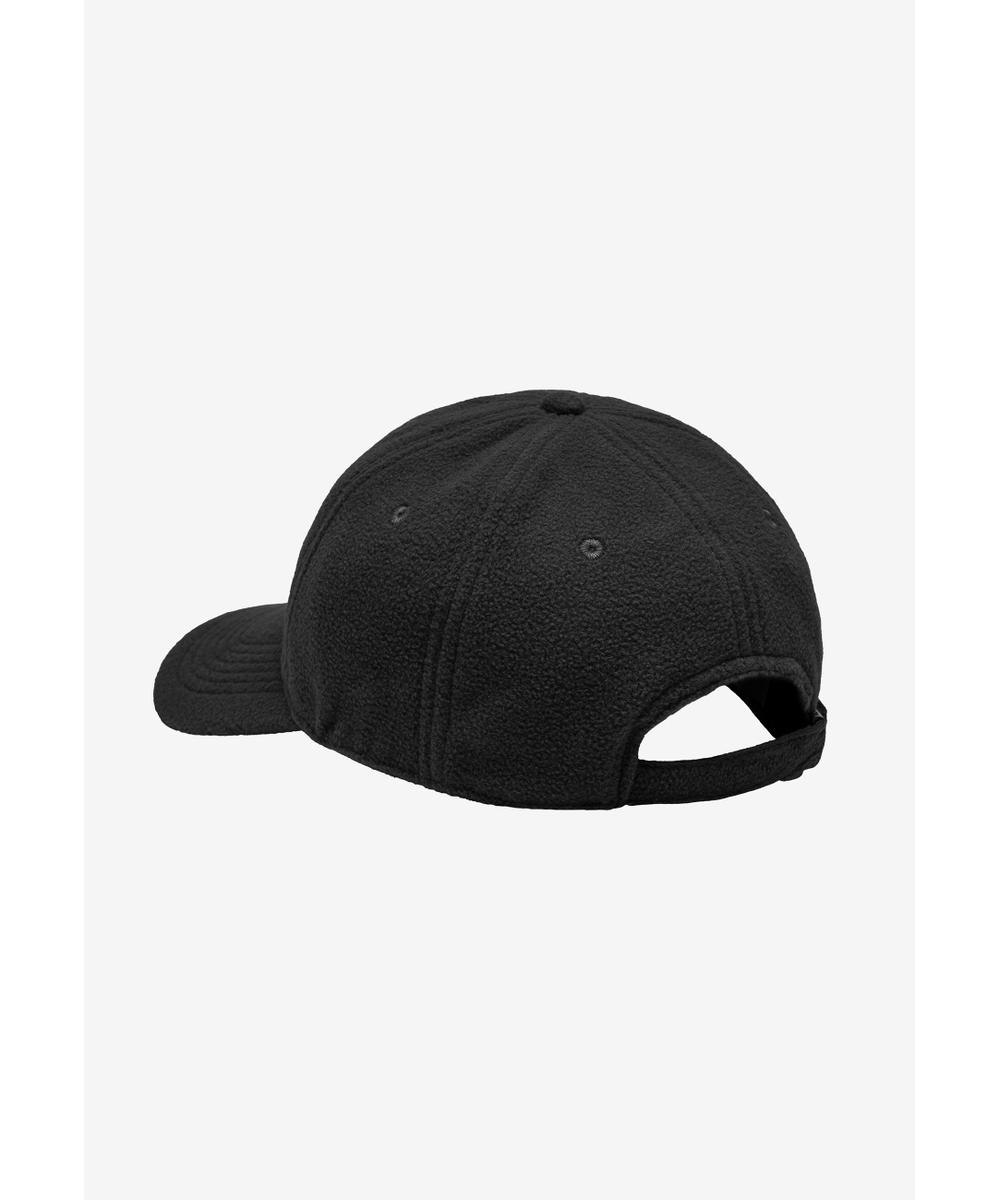 Fleece czapka z daszkiem czarna