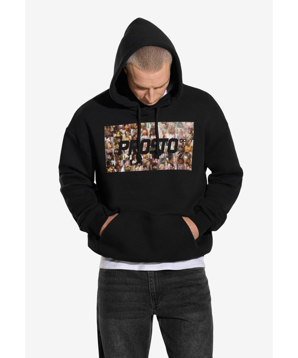 Cams bluza z kapturem czarna