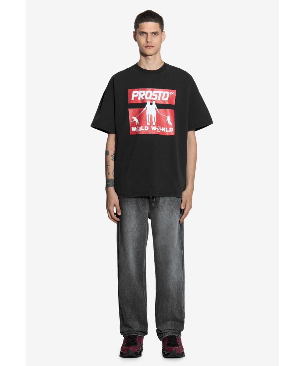 T-shirt Wild World Black