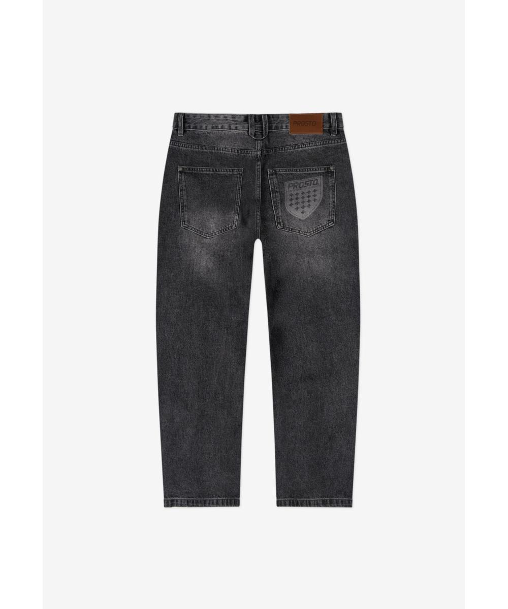 Shield jeansy baggy męskie niebieskie