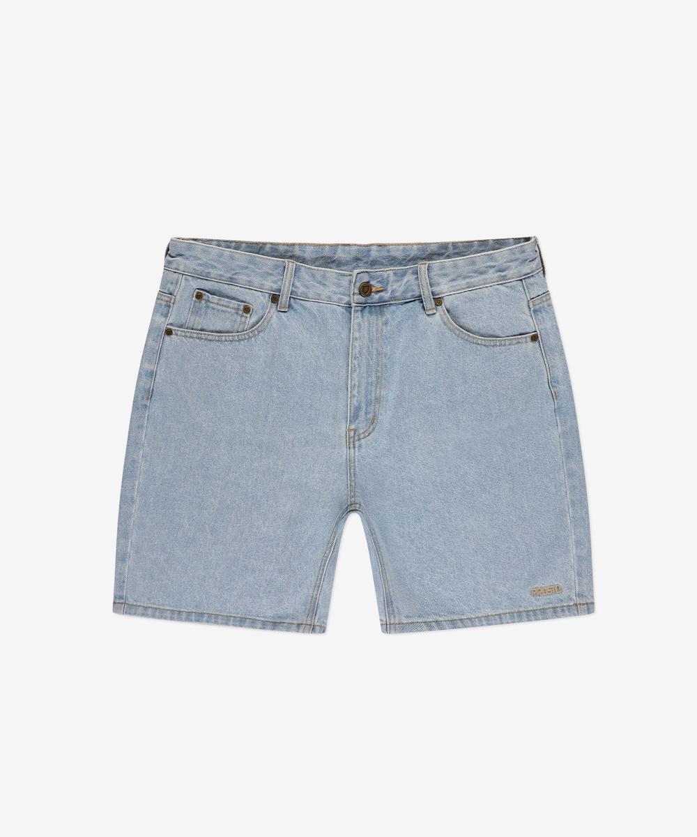 Jang jeansy krótkie męskie regular jasnoniebieskie