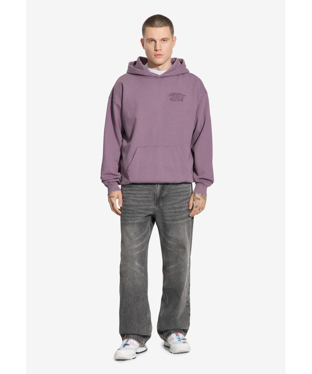 Flathead bluza z kapturem męska lawendowa
