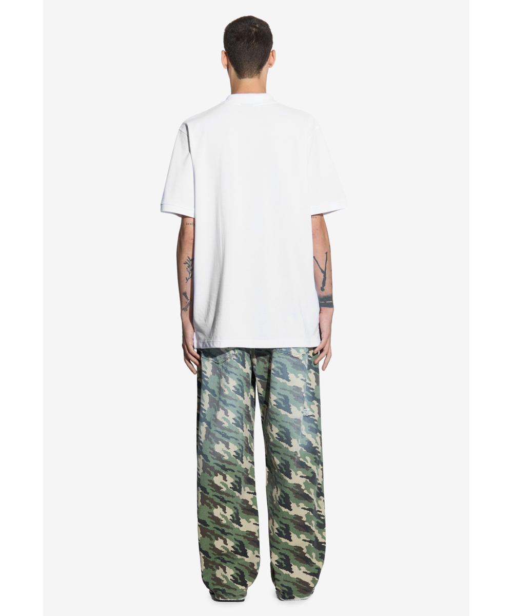 Lior polo męskie białe