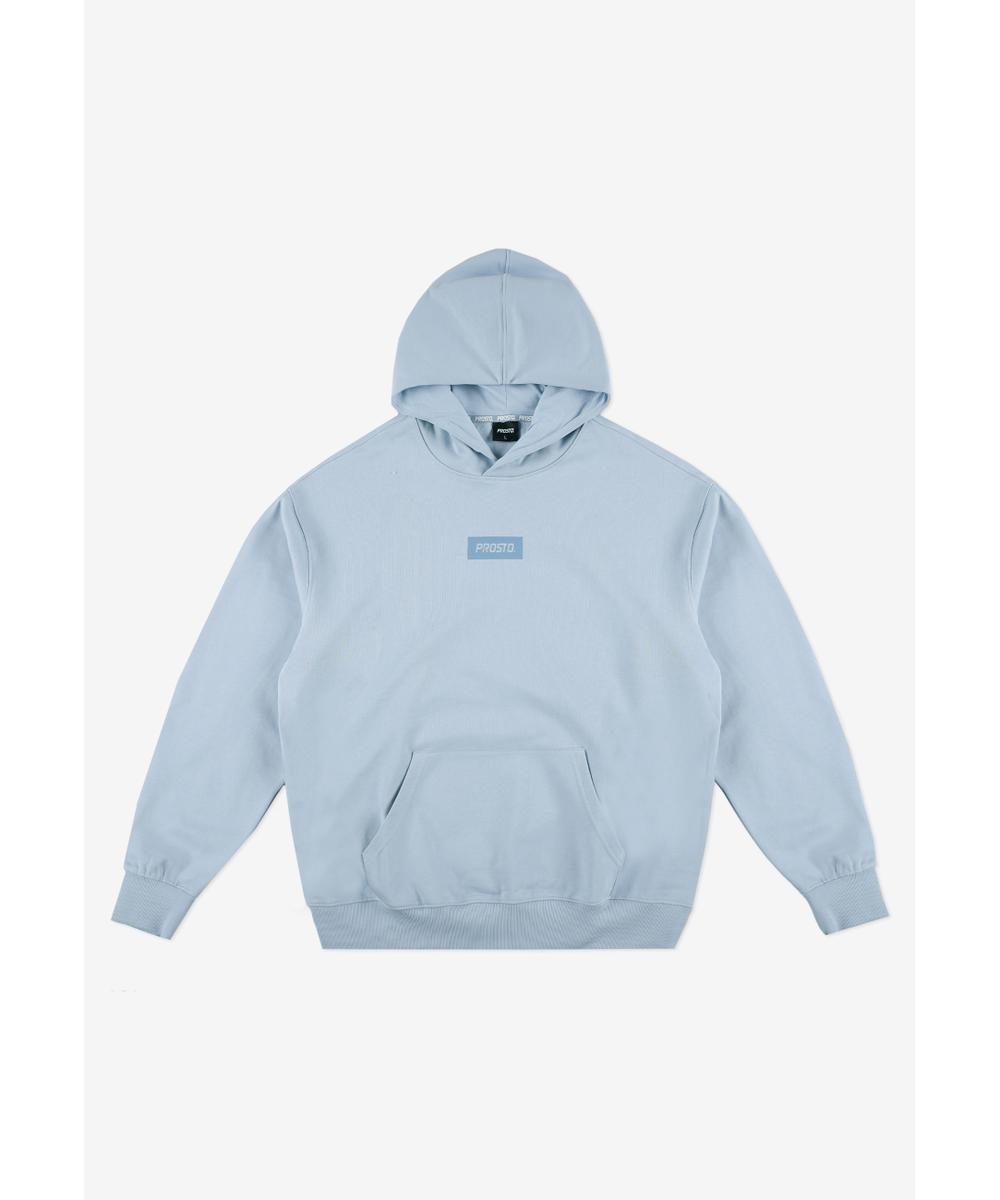 Box 2.0 bluza z kapturem męska jasnoniebieska