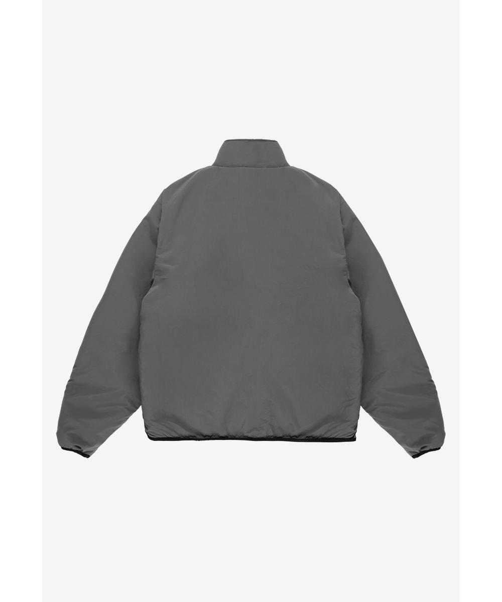 Sherpa dwustronna kurtka szaro-czarna