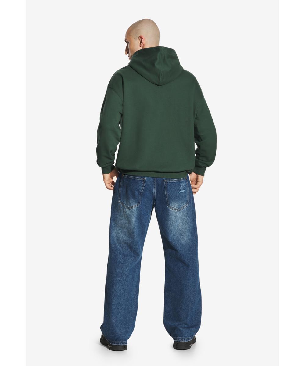 Big Log bluza męska z kapturem khaki