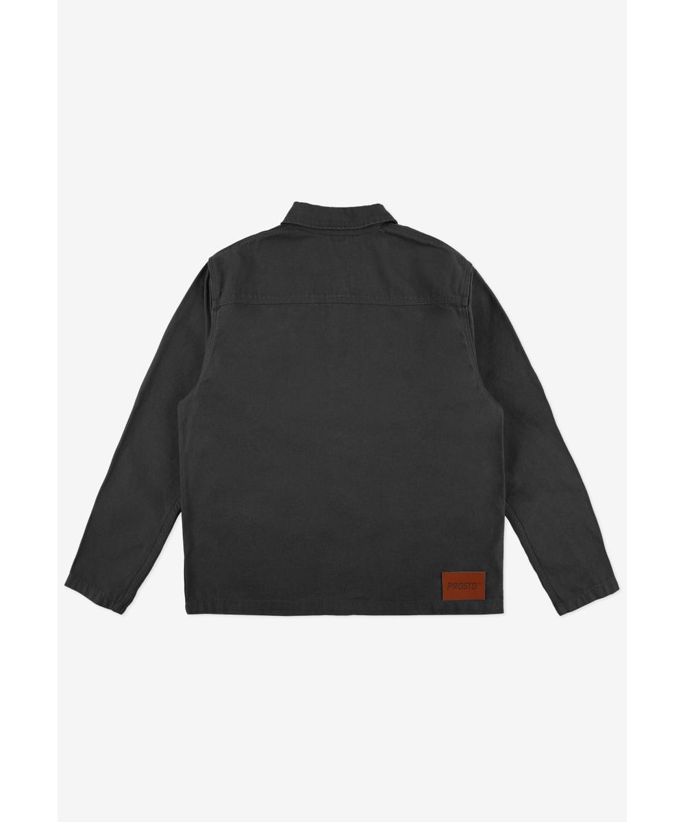 Utility kurtka męska bawełniana ciemnoszara