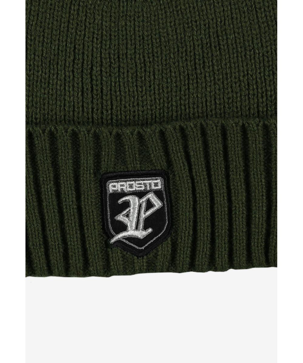 Shield czapka zimowa zielona