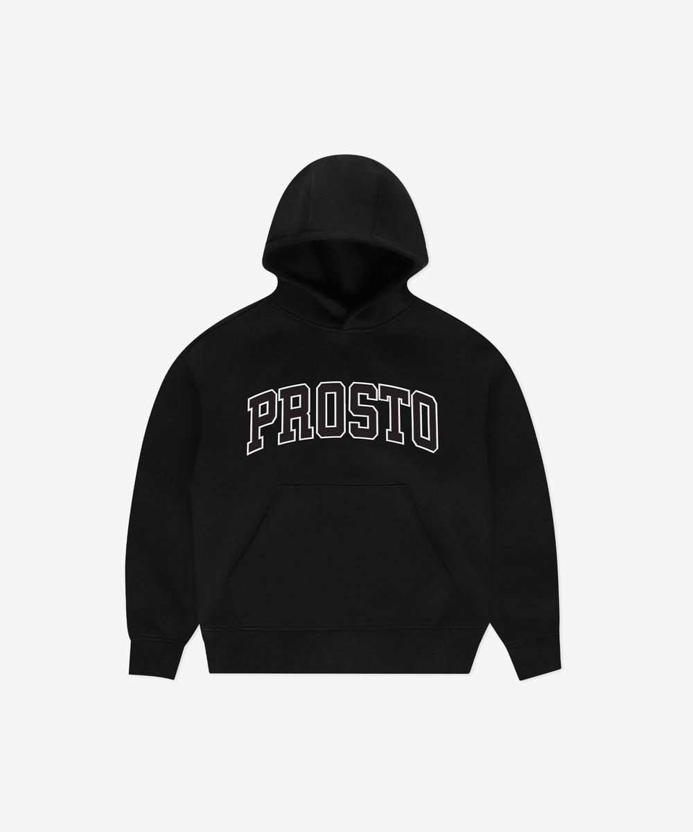 Backstage bluza dziecięca z kapturem czarna