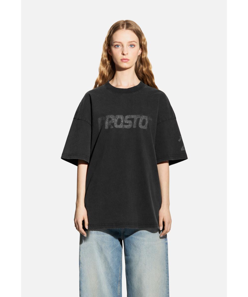 Infinity t-shirt bawełniany czarny