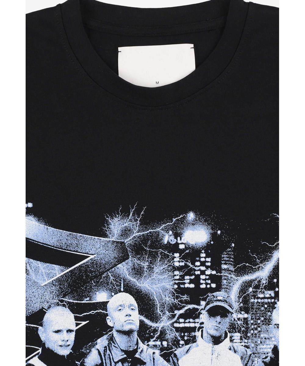 Czarny T-shirt ZIP Tribute2 Bawełniany