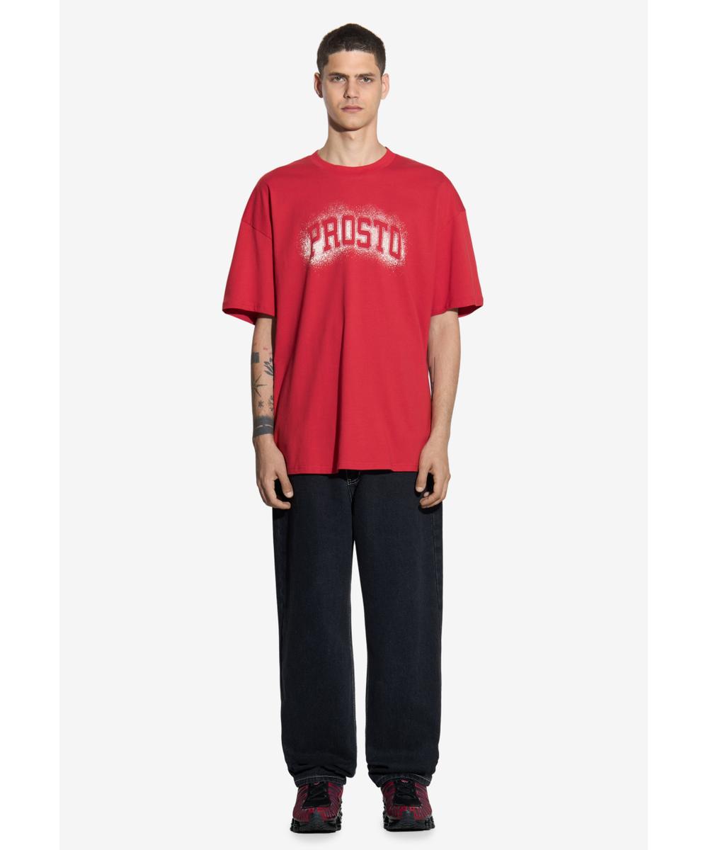 Jung t-shirt męski czerwony