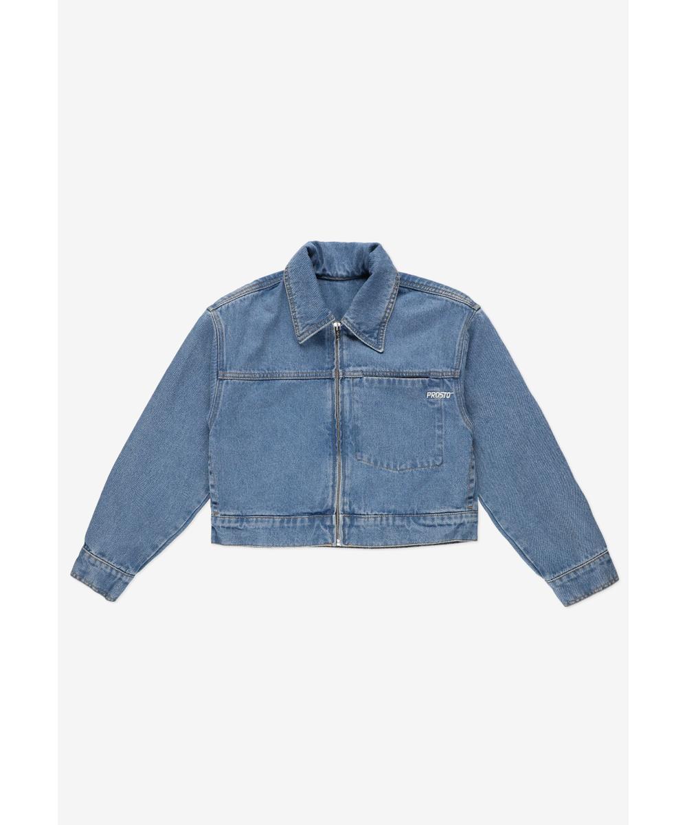 Jacket Work kurtka jeansowa damska niebieska