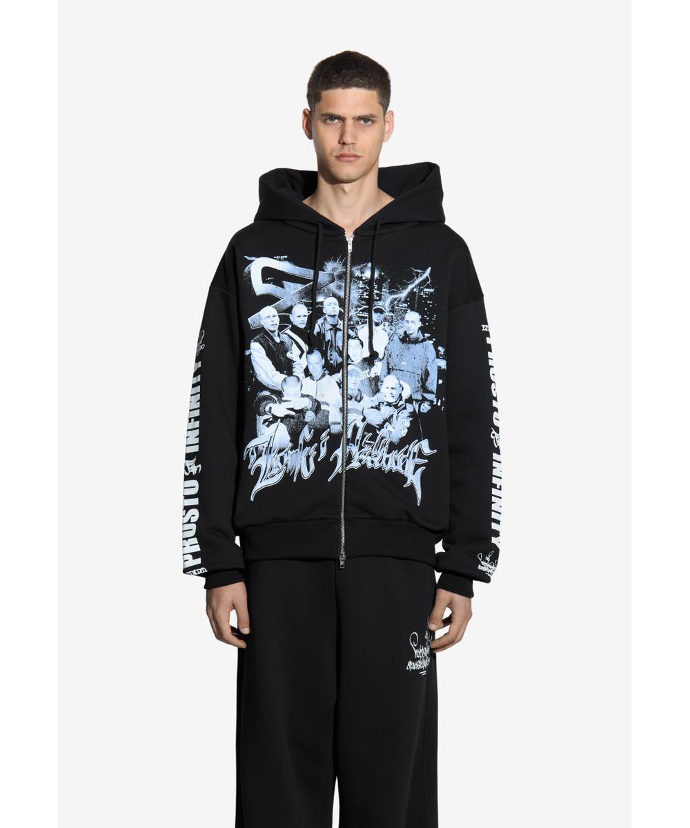 Hoodie ZIP Tribute Black