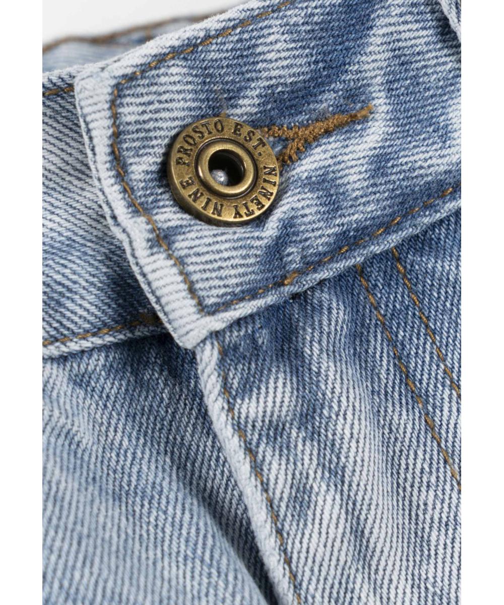 Shield jeansy baggy męskie jasnoniebieskie