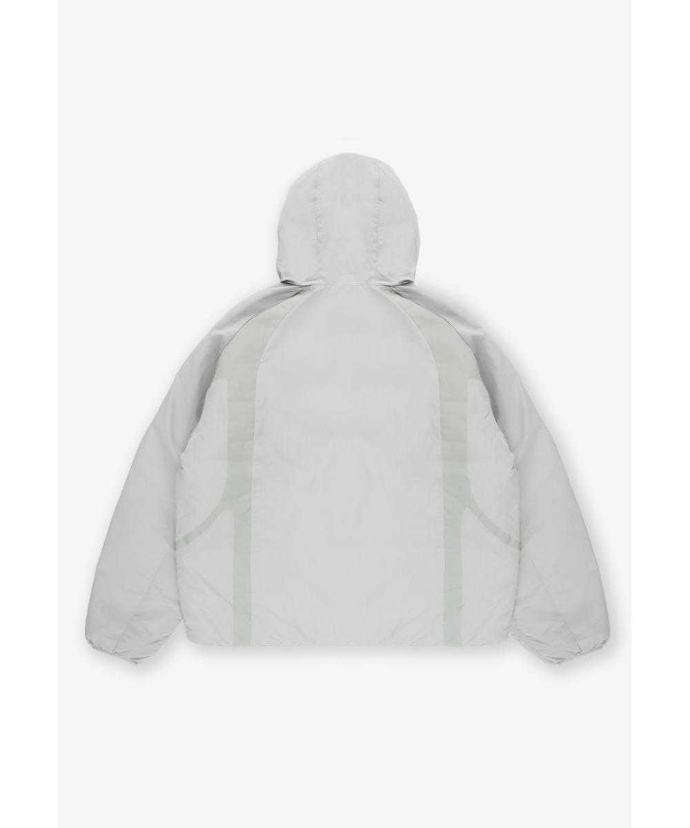 Contrast kurtka przejściowa szara