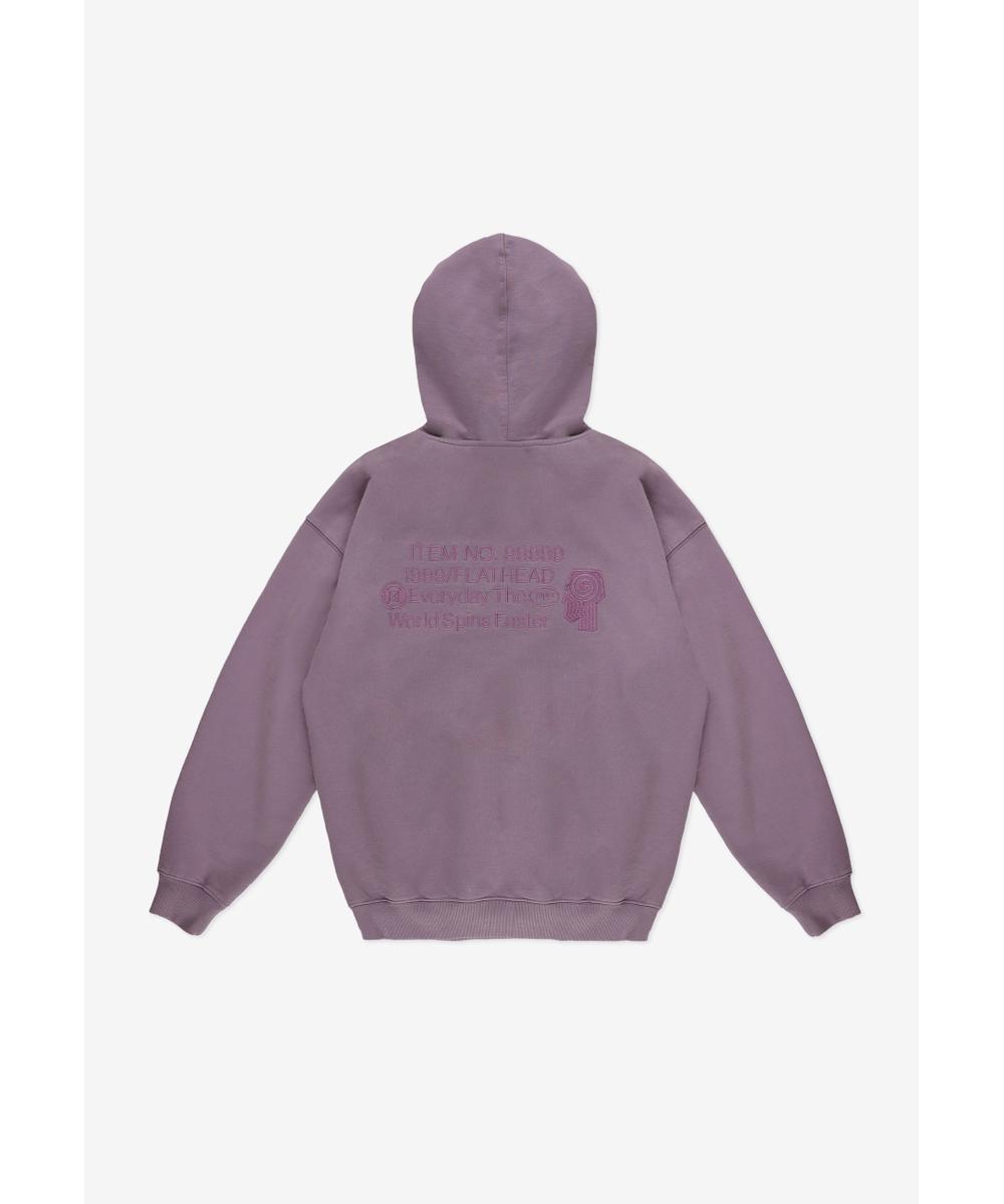 Flathead bluza z kapturem męska lawendowa