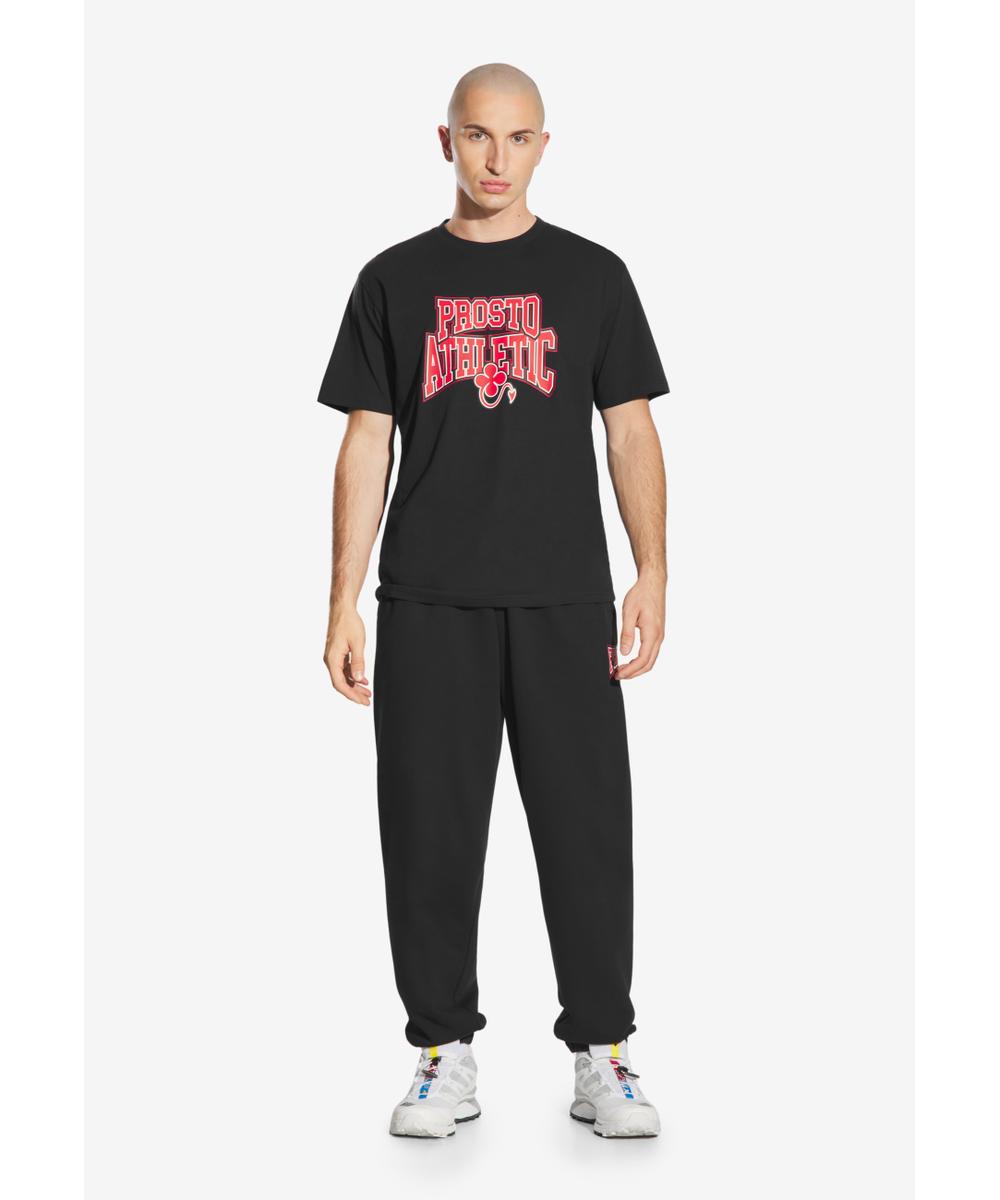 Chicago t-shirt męski bawełniany czarny