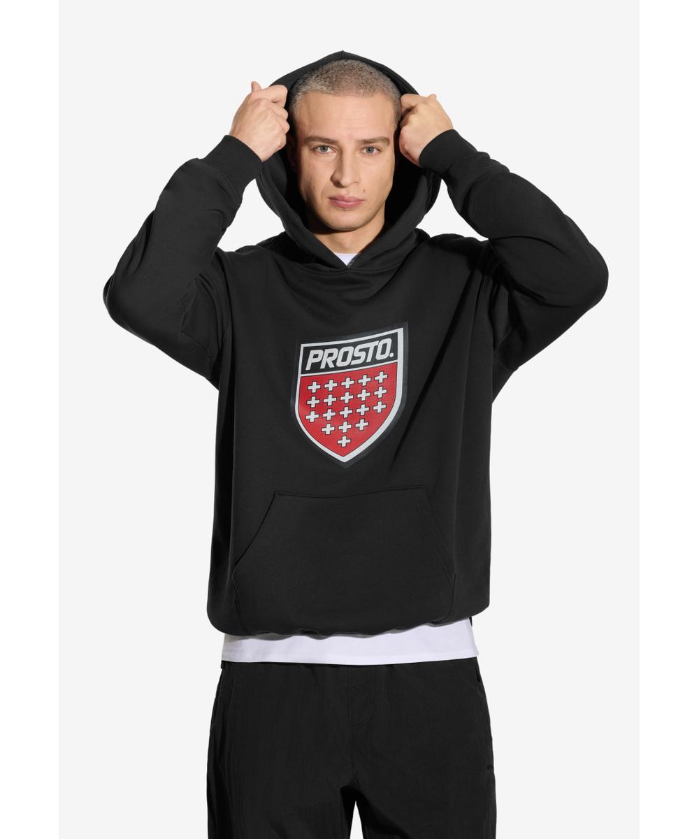 Infine bluza z kapturem czarna