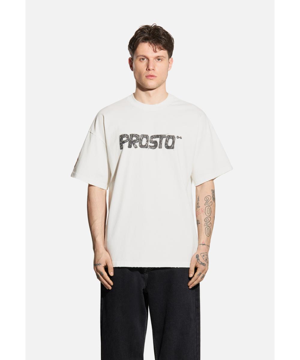 Infinity t-shirt bawełniany biały