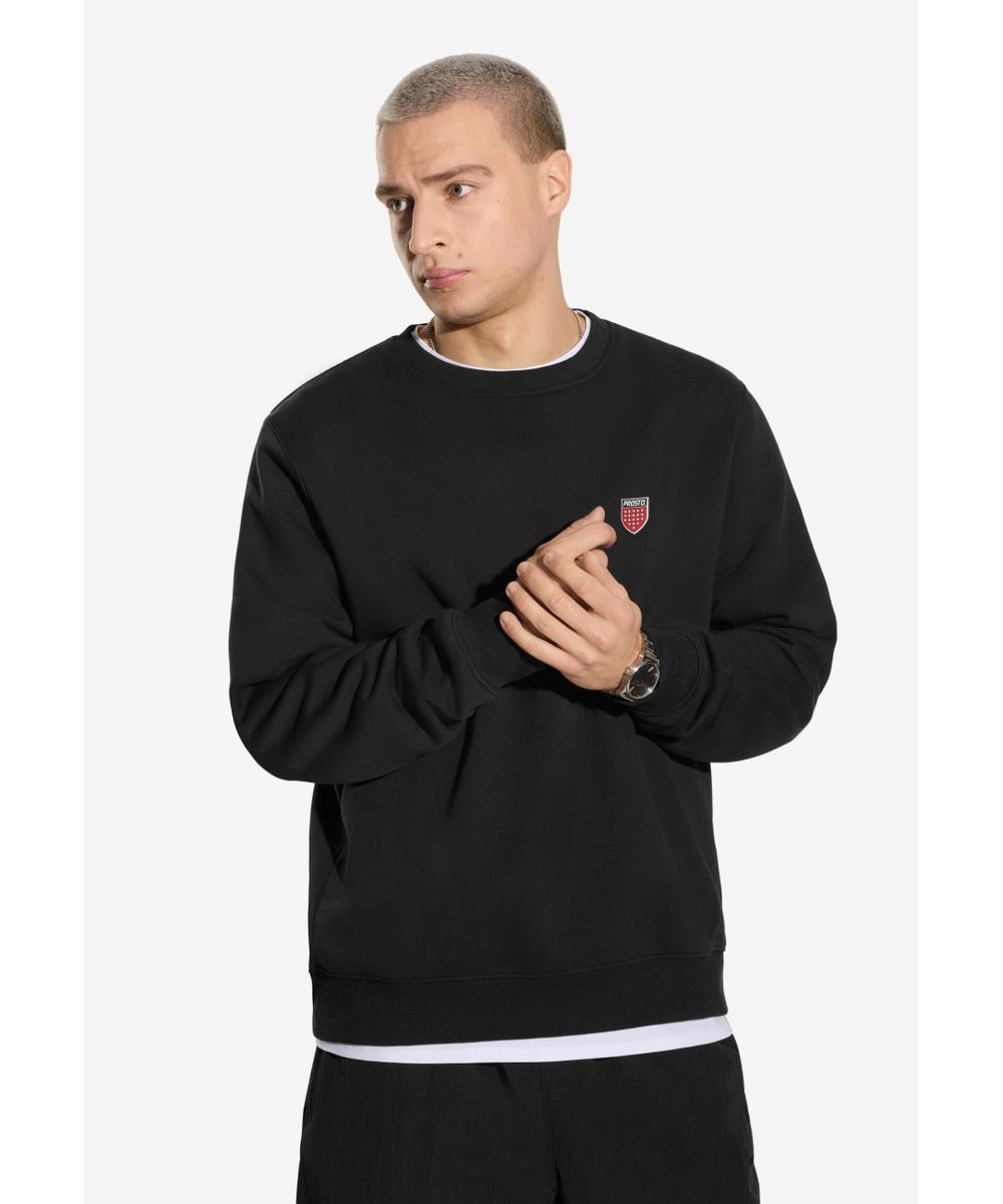 Shield bluza męska czarna