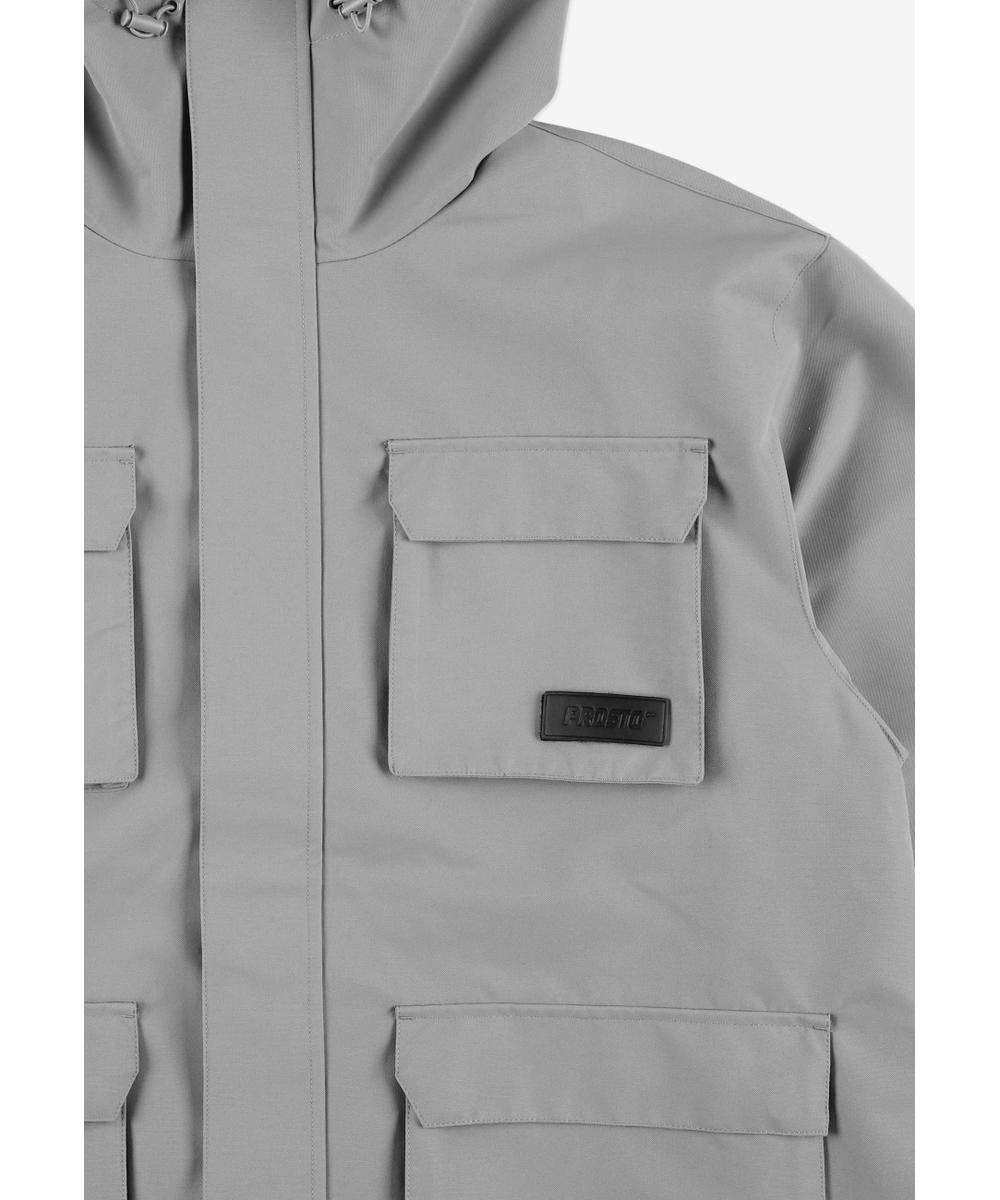 Cargo kurtka męska szara
